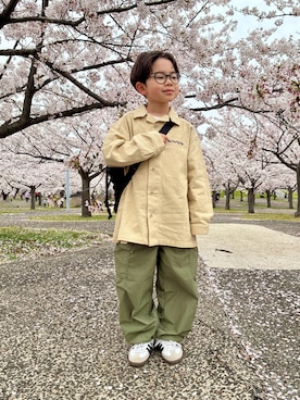 892kiさん（キッズ・110cm）の春コーディネート