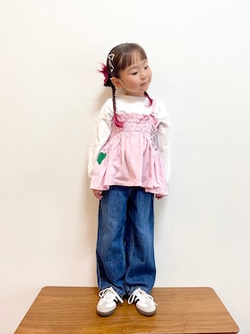 892kiさん（キッズ・110cm）の春コーディネート