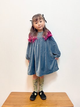 「こども ビームス（コドモビームス）のアイテム」を使った、892kiさん（キッズ・110cm）の春コーディネート