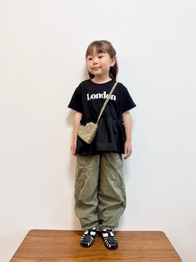 「DRC branshes（ディーアールシーブランシェス）のアイテム」を使った、892kiさん（キッズ・110cm）の春コーディネート