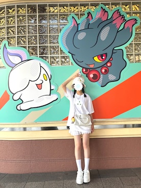 「アイテム（ソックス/靴下）」を使った、𝕽さん（レディース・165cm）の秋コーディネート