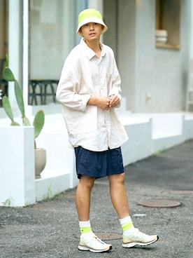 「アツいコーデ全部見せ」｜BILLY'S STAFFさん（メンズ・183cm）の夏コーディネート