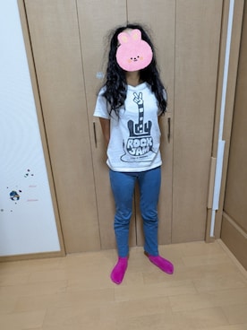「アイテム（トップス）」を使った、popotan724さん（キッズ・149cm）の夏コーディネート