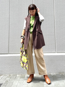 izumi  ishiketaさん（レディース・157cm）の春コーディネート