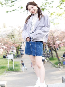 「アイテム（カチューシャ）」を使った、byeol16さん（レディース・148cm・20代）の秋コーディネート
