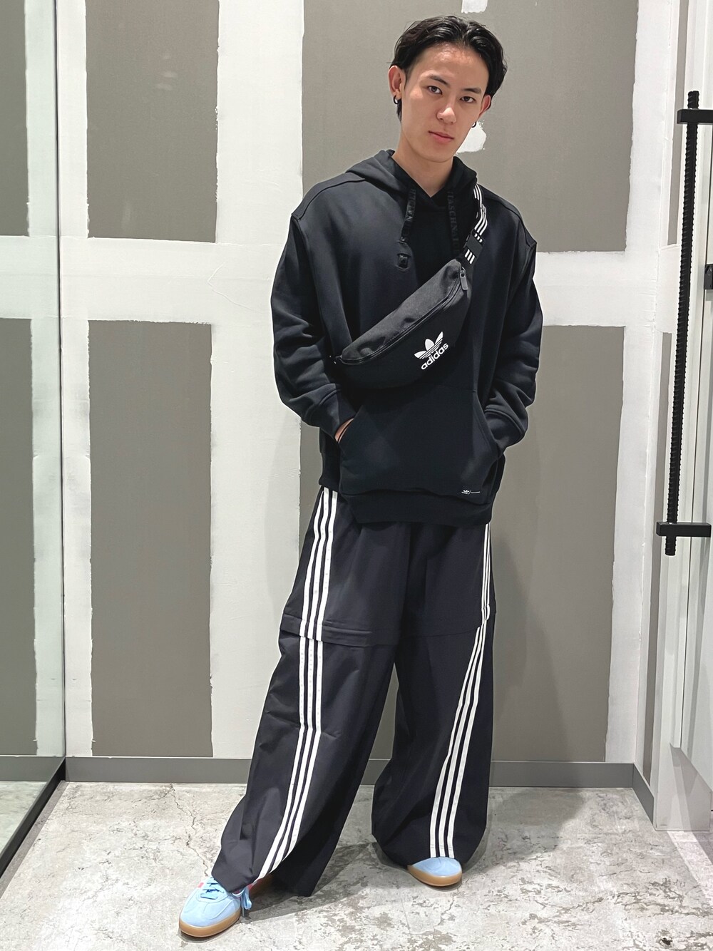 2XL Adilenium シーズン2 オーバーサイズ ジップオフトラックパンツ