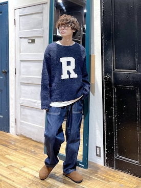 「テーパードパンツ」｜daikinikoandさん（メンズ・169cm）の秋コーディネート