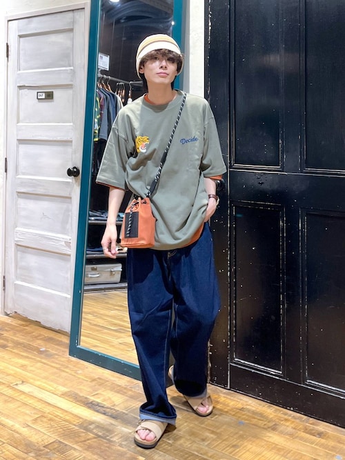 コットンラインクラッシャーハット