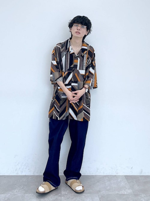 【niko and ...JEANS 2025SS】ライトデニム5ポケットワイドパンツ