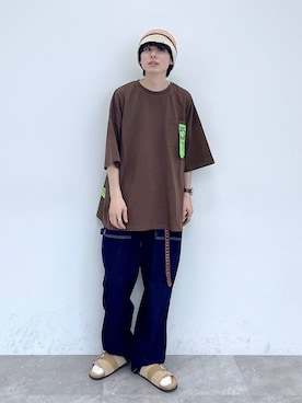「アイテム（ファッション雑貨）」を使った、daikinikoandさん（メンズ・169cm・20代）の夏コーディネート