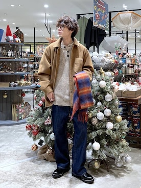 「アイテム（その他シューズ）」を使った、daikinikoandさん（メンズ・169cm・20代）の秋コーディネート