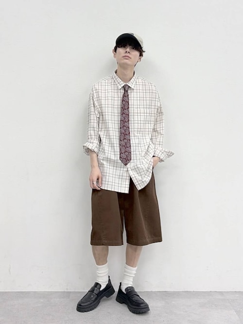 EXTRAワイドチノショーツ（チノパンツ）｜niko and（ニコアンド）の