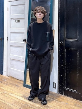 「テーパードパンツ」｜daikinikoandさん（メンズ・169cm）の冬コーディネート