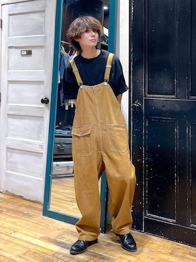 「アイテム（オールインワン・サロペット）」を使った、daikinikoandさん（メンズ・169cm・20代）の夏コーディネート