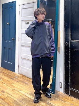 「トラックジャケット」｜daikinikoandさん（メンズ・169cm・20代）の秋コーディネート