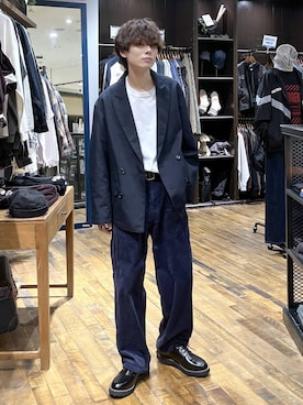 「アイテム（その他シューズ）」を使った、daikinikoandさん（メンズ・169cm・20代）の秋コーディネート