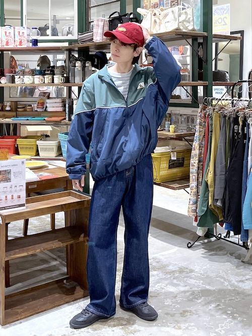 新品 リメイク メンズ スウェット トレーナー ネイビー ラベンダー スニーカー クルーネックライトトレーナー | メンズ | 1枚 | 00219-MLC