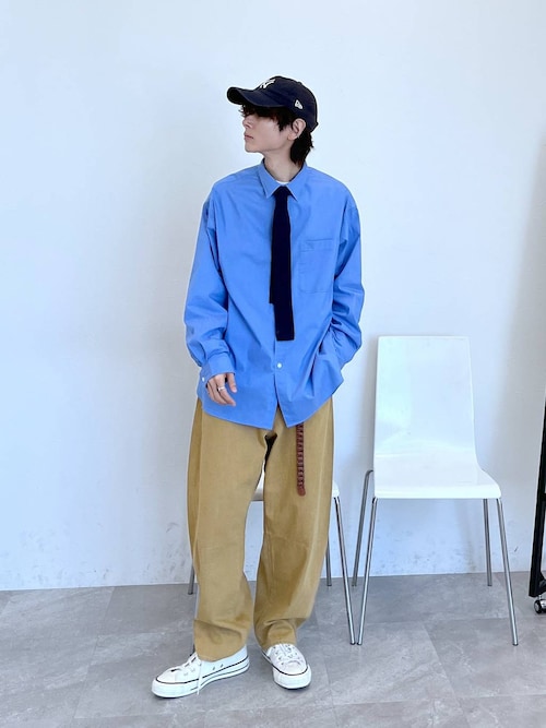 9oz COOLMAXライトデニムバレルパンツ【niko and JEANS