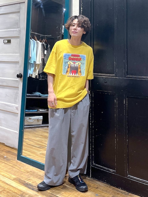 ワイドインプリーツスラックス
