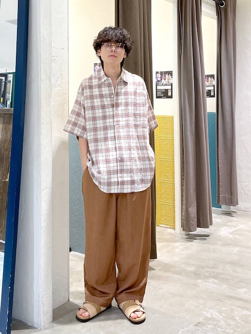 フェイクレザーコンビベルトサンダル