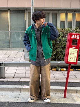 「POLO BCS（ポロ ビーシーエス）のアイテム」を使った、daikinikoandさん（メンズ・169cm）の冬コーディネート