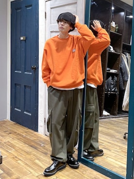 「アイテム（その他シューズ）」を使った、daikinikoandさん（メンズ・169cm・20代）の秋コーディネート