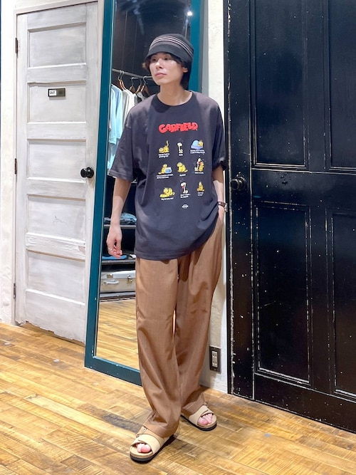 コットンラインクラッシャーハット