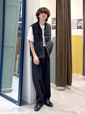 「アイテム（ベスト）」を使った、daikinikoandさん（メンズ・169cm・20代）の夏コーディネート