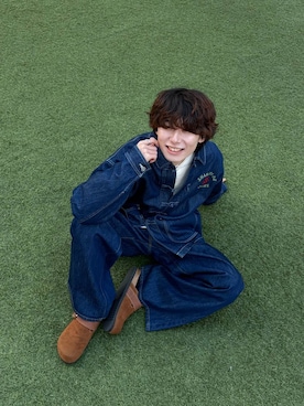 「アイテム（サンダル）」を使った、daikinikoandさん（メンズ・169cm・20代）の冬コーディネート