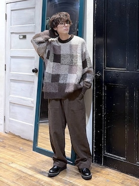 「アイテム（その他シューズ）」を使った、daikinikoandさん（メンズ・169cm）の冬コーディネート