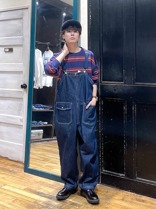 セール】[niko and JEANS 2025AW]WIDE DENIM OVERALLS（サロペット