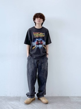 「niko and...（ニコアンド）のアイテム」を使った、daikinikoandさん（メンズ・169cm）の春コーディネート