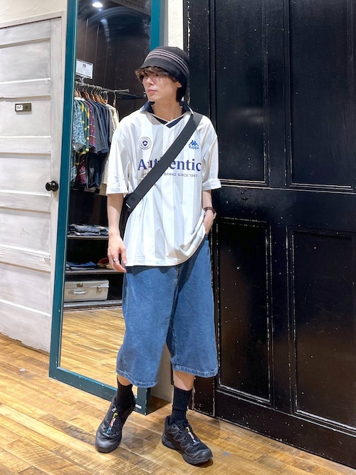 コットンラインクラッシャーハット