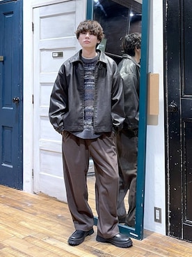 daikinikoandさん（メンズ・169cm）の冬コーディネート