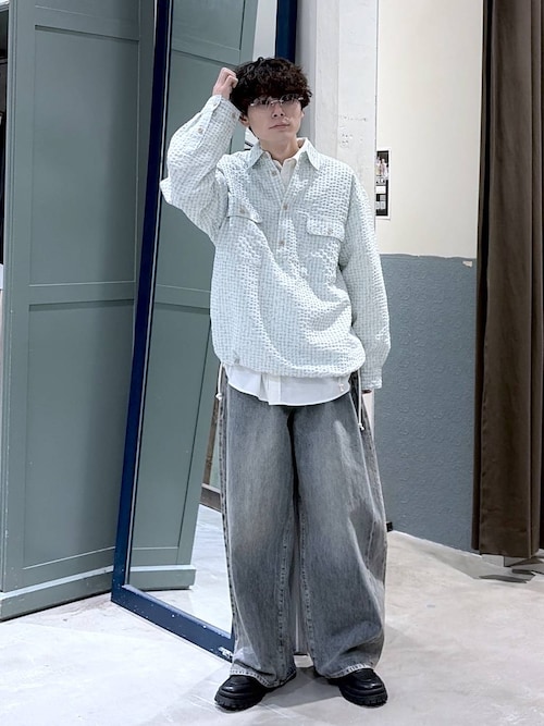 12.5oz エクストラワイドデニム EXTRA WIDE DENIM [niko and JEANS