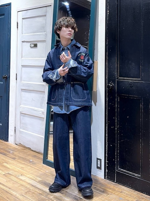 niko and JEANS] EMBROIDERED DENIM JACKET（デニムジャケット