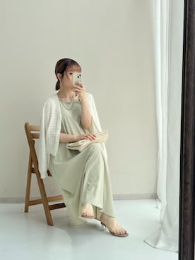 「キャミソールワンピース」｜M A O R I N.さん（レディース・152cm）の夏コーディネート