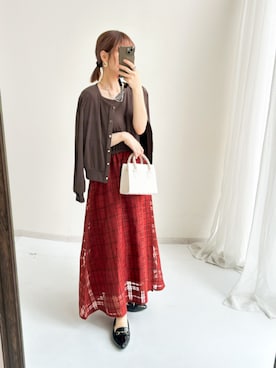 「ドッキングワンピース」｜M A O R I N.さん（レディース・152cm）の夏コーディネート