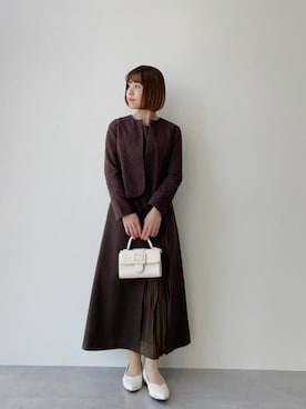 「Neina」｜M A O R I N.さん（レディース・152cm）の冬コーディネート