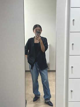 「BLACK BY MOUSSY（ブラックバイマウジー）のアイテム」を使った、RIM_さん（レディース・151cm）の夏コーディネート