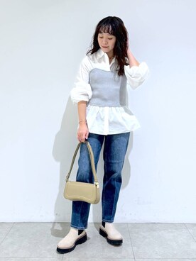 by_.ukiさん(レディース・160cm)の冬コーディネート