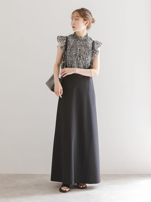 キャミストラップフレアスカート（スカート）｜NOBLE（ノーブル）の