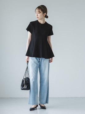 「noble」｜「アイテム（パンプス）」を使った、Rinaさん（レディース・164cm）の夏コーディネート