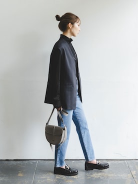 Rinaさん（レディース・164cm）の秋コーディネート