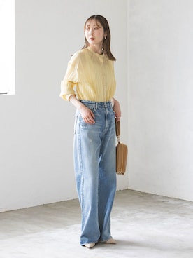「Ch!iii BAG（チーバック）のアイテム」を使った、Rinaさん（レディース・164cm）の夏コーディネート