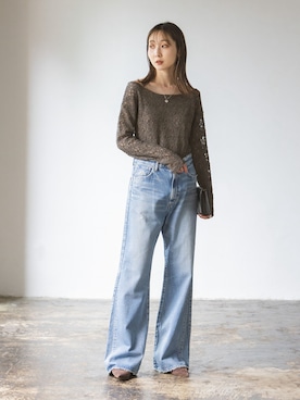 Rinaさん（レディース・164cm）の秋コーディネート