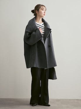 Rinaさん（レディース・164cm）の冬コーディネート