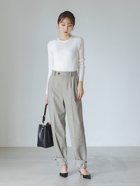 Rinaさん(レディース・164cm)の秋コーディネート