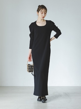 「Zanchetti（ザンチェッティ）のアイテム」を使った、Rinaさん（レディース・164cm）の秋コーディネート