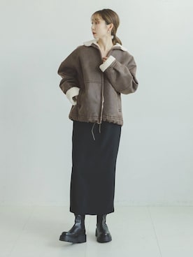Rinaさん(レディース・164cm)の秋コーディネート